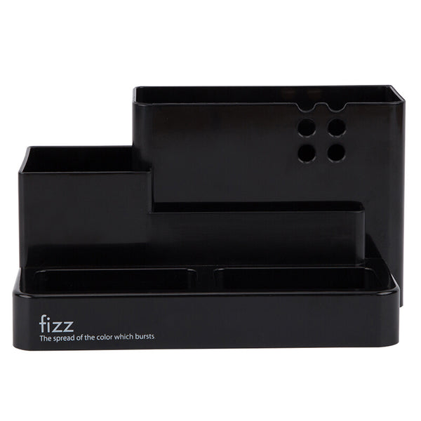 Fizz BT5950 Creative Multifunctional Pen Holder Desktop Stationery Storage Box Cosmetics Makeup Brushes Sundries Organizer Office School Supplies