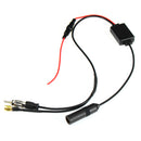 Universal FM AM Car Antenna Aerial Splitter Cable Digital Radio Amplifier Signal Reception
