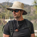 Tactical Cap Outdoor Bucket Hat Folding Portable Hiking Climbing Sun Protection Floppy Hat