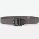 125cm Tactical Belt Nylon Adjustable Belts Outdoor Hunting Camping Zinc Alloy Buckle Belt Waistband