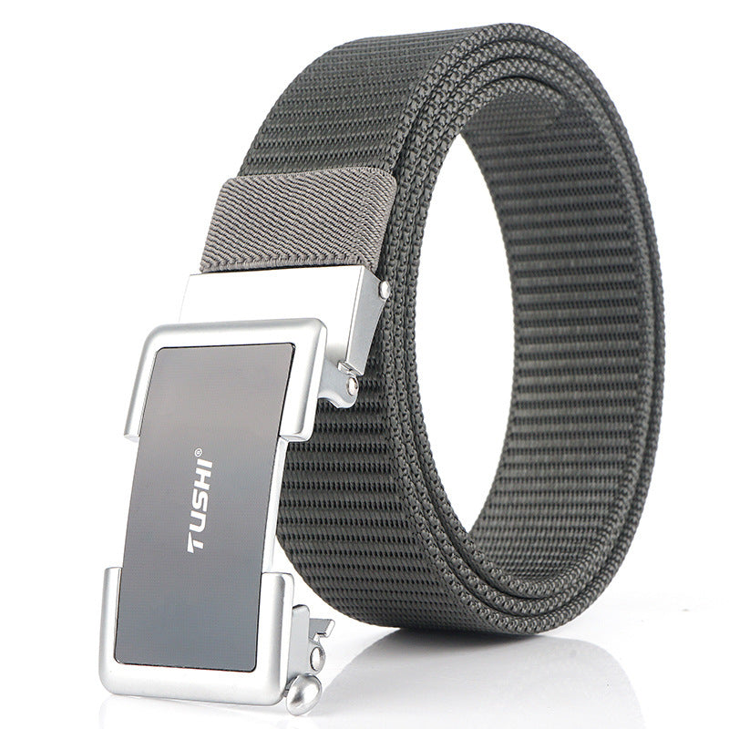 TUSHI 125cm Quick Release Metal Buckle Tactical Belt Business belt Nylon Belt Waist Belt