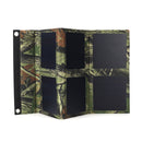 25W 5V Foldable Solar Panel Charger Solar Power Bank Dual USB Camouflage Backpack Camping Hiking for Huawei iPhone Samsung
