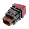 4 Pin Hazard Warning Flasher Switch Dangerous Light Switch For Peugeot 207 207CC