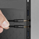 Vention BBLBY 3.5mm Mic Audio Cable 1 Female to 2 Male Earphone Headphone AUX Splitter Cable