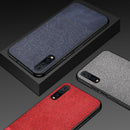 Bakeey Cotton Cloth Protective Case For Samsung Galaxy A70 2019 Anti Fingerprint Back Cover