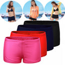 (Swimwear)New Women Shorts Plain Bikini Swim Swimwear Lady Boy Style Short Brief Bottoms S