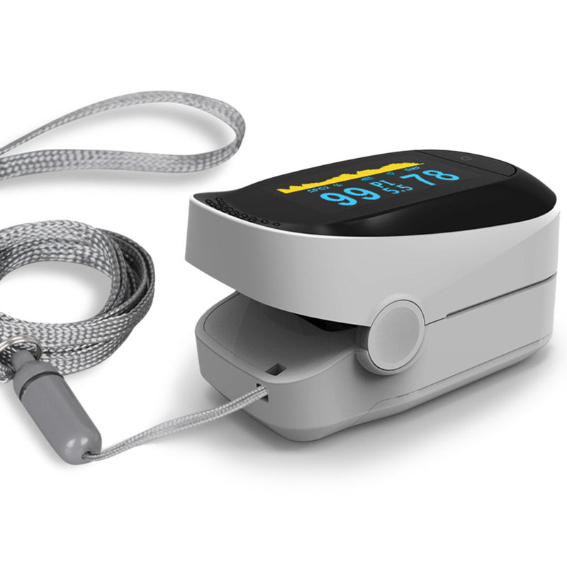 Portable OLED Pulse Oximeter Home Detection Finger Tip Oximeter Sleep Monitoring Heart Rate PI  for Adult and Children with SpO2 Pulse Oximeter