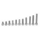 Suleve M6SH2 88Pcs M6 Hex Socket Cap Head Screw Bolts Assortment Set 304 Stainless Steel
