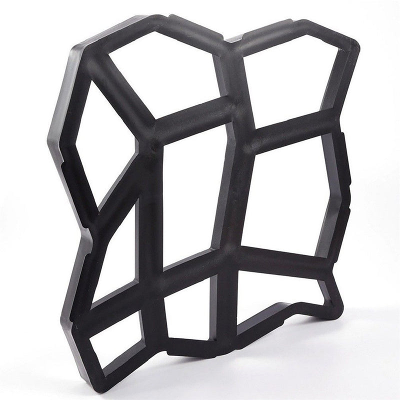 36cm Irregular Walk Maker Stepping Stone Reusable Paver Molds Brick Mould Cement Brick Mold DIY Garden Walkway Pavement