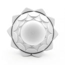 Remote Control Battery Powered 2 Modes Lotus Flower 102LED Flickering Flameless Halloween Candle Night Light