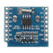 10Pcs LILYGO RTC DS1307 Real Time Clock + Battery Shield For WeMos D1 Mini Development Board