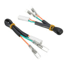 Pair Motorcycel Turn Signal Wiring Adapter Plug Kit For Honda CBR 600 RR 1000RR F2 F3 F4 F4I