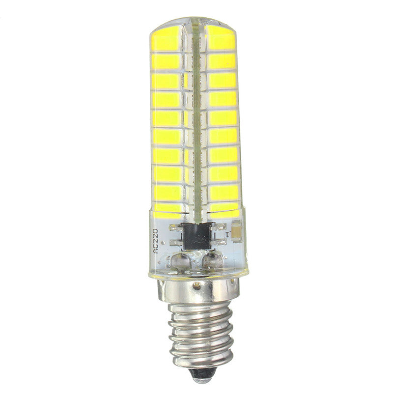 Dimmable E11 E12 E14 E17 G4 G9 BA15D 2.5W LED Corn Bulbs Warm Pure White Silicone Light Bulb AC110V