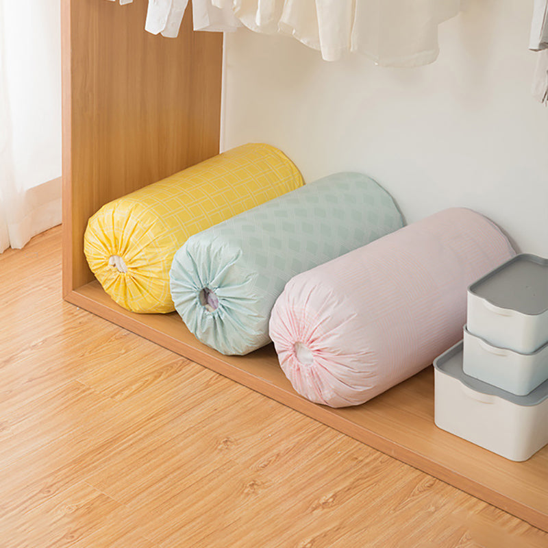 Organization PEVA Quilt Drawstring Bag Quilt Storage Bag Household Moisture-Proof Quilt Stuff Bag