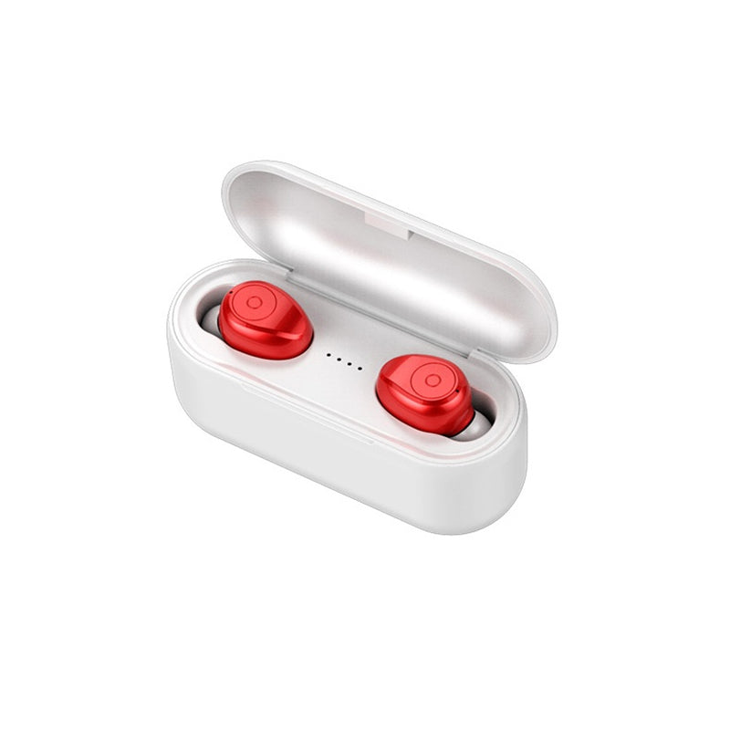 [bluetooth 5.0] Amoi TWS Wireless Earphone CVC8.0 Double Noise Cancelling 3000mAh Power Bank Headset