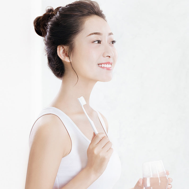 Dr. Bei Toothbrush Comfortable Soft Grey & White to Choose Dental Care from xiaomi youpin