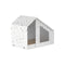 Furrytail Little House Cat Scratch Board Replaceable Renewable Paper Pet Bed from Xiaomi Youpin- White