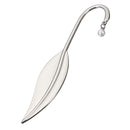 1pcs Delicate Leaf Metal Bookmark For Boooks Silver Paper Book Marks Holder For School Supplies