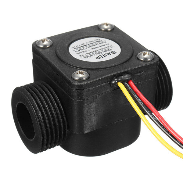 60L/min Water Flow Meter Sensor DN20 G3/4 Inch DC 5V Fluid Flowmeter Counter Switch