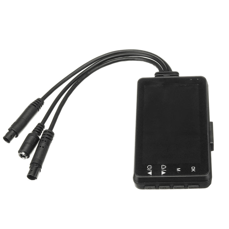 3 inch 720P Motorcycle DVR Recorder HD Dual Camera Hidden Video Night Vision