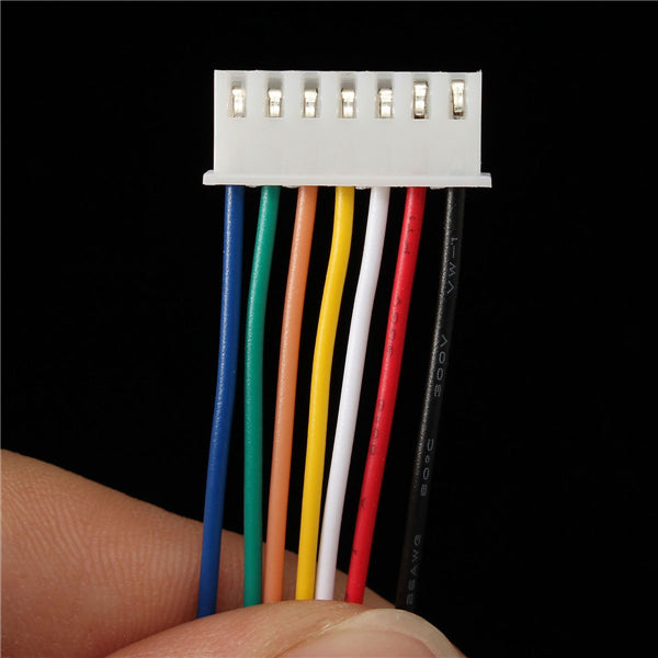 Excellway 6S1P 10pcs 6S1P Balance Charger Cable Wire Connector Male/Female Plug
