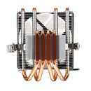 4Pin CPU Cooler 4 Heatpipe LED RGB Cooling Fan For LGA 775 1155 1156 1150 1366 AMD