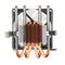 4Pin CPU Cooler 4 Heatpipe LED RGB Cooling Fan For LGA 775 1155 1156 1150 1366 AMD