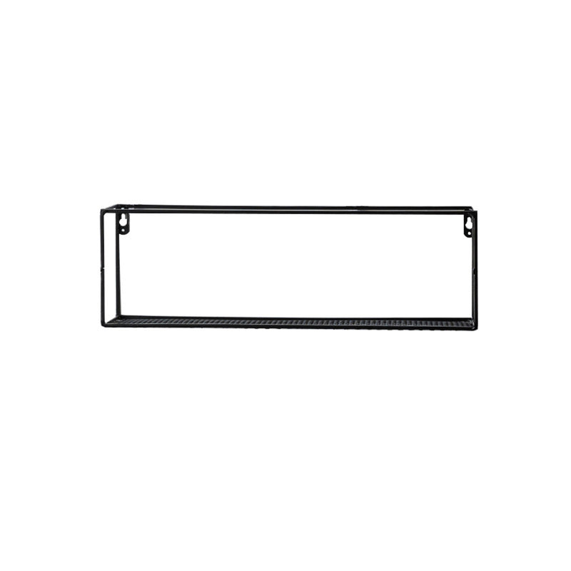 Wall Mounted Shelf Wire Rack Storage Unit Baskets Key Hanging Hanger Bookshelf House Decor