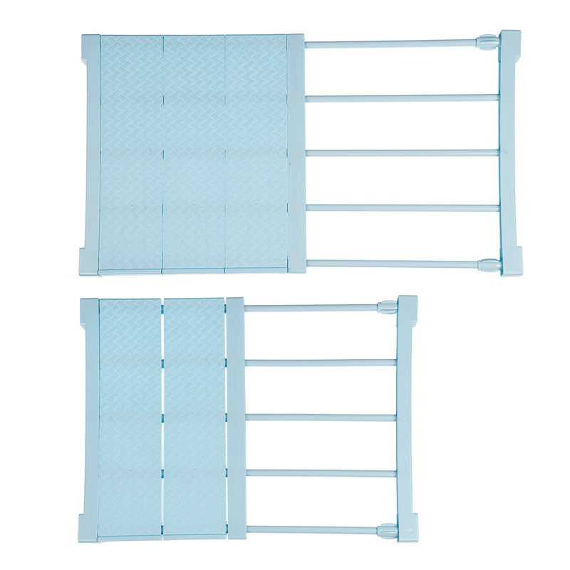 Adjustable Wardrobe Closet Organizer Storage Shelf Wall Mounted Space Saving Rack