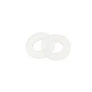 50Pcs M2 M2.5 M3 M4 White Plastic Nylon Washer Plated Spacer for RC Model