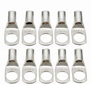 10 Pcs Copper Cable Terminal Lugs Eyelets Ring Crimp Terminals Connectors Wiring Connectors kit