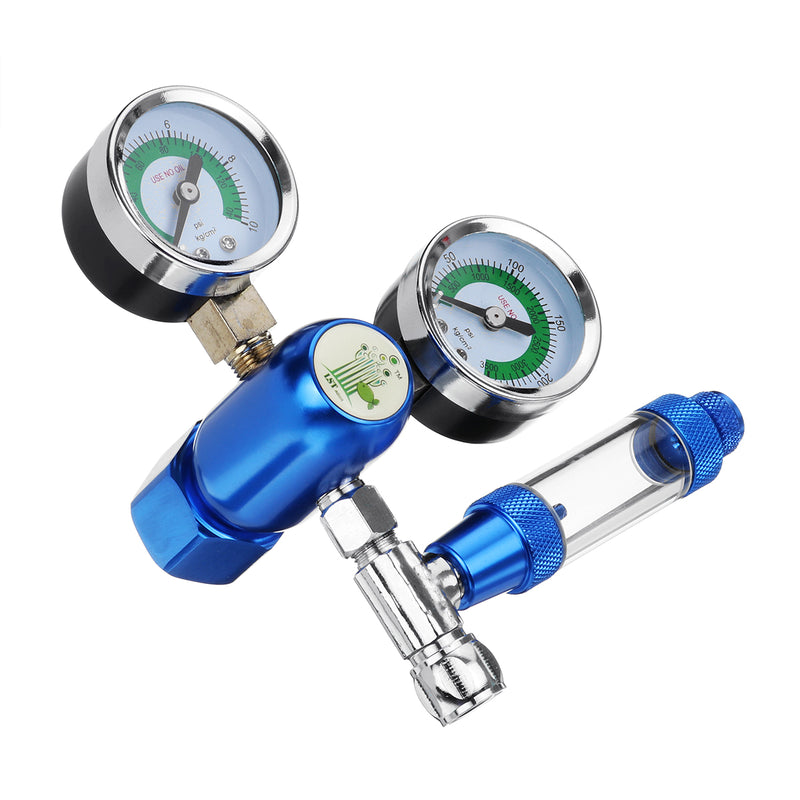 220V G5/8 Aquarium CO2 Regulator Check Valve Bubble Counter Magnetic Valve Regulators