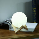 20cm 3D Earth Lamp USB Rechargeable Touch Sensor Color Changing LED Night Light Gift  DC5V