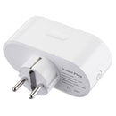Dual EU Smart WiFi Power Plug Remote Control Switch Socket Outlet by HomeKit Dohome APP Google Assistant Alexa Remote Voice Control