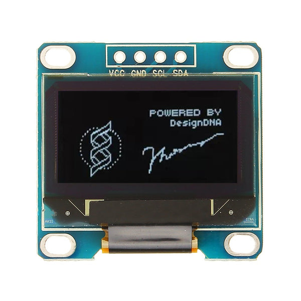 5Pcs Geekcreit 0.96 Inch 4Pin White IIC I2C OLED Display Module 12864 LED For