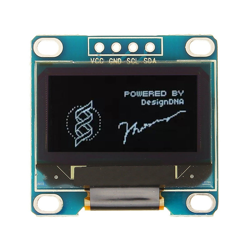 5Pcs Geekcreit 0.96 Inch 4Pin White IIC I2C OLED Display Module 12864 LED For