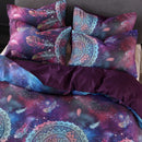 3 PCS Bedding Sets Unicorn And Campanula Quilt Cover Pillowcase For Queen Size