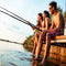 YEUX Ultra Light Hard High Carbon Fishing Rod Set Outdoor Portable Fishing Pole Set from xiaomi youpin-3.6M/4.5M/5.4M/6.3M/7.2M