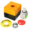 Push Button Switch 1 NO 1 NC 10A 660V Emergency Stop Waterproof