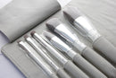 6Pcs/1Set Makeup Gray Brushes