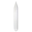 Natural Selenite Polished Manual Wand Round/Point Reiki Chakra Crystal Healing Massager 6 Inch - 7 Inch