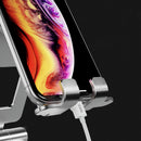 Lingchen Aluminum Alloy Foldable Rotatable Desktop Phone Holder Tablet Stand For Smart Phone Tablet PC iPhone Samsung iPad