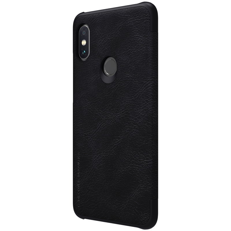 NILLKIN Flip Shockproof Smart Sleep Leather Protective Case For Xiaomi Redmi Note 6 Pro