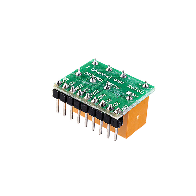 5pcs DR21A01 DC 12V DPDT Relay Module Polarity Reversal Switch Board For  UNO