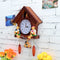 Antique Wooden Cuckoo Wall Clock Bird Time Bell Swing Alarm Watch Wall Home Decor