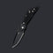 Enlan M017 8cr13mov Blade Folding Knife Kitchen Fruit Peeler Outdoor Portable Cuting Tool Mini Stainless Steel  Knife Pocket Utility Knife Portable Collection EDC Tool