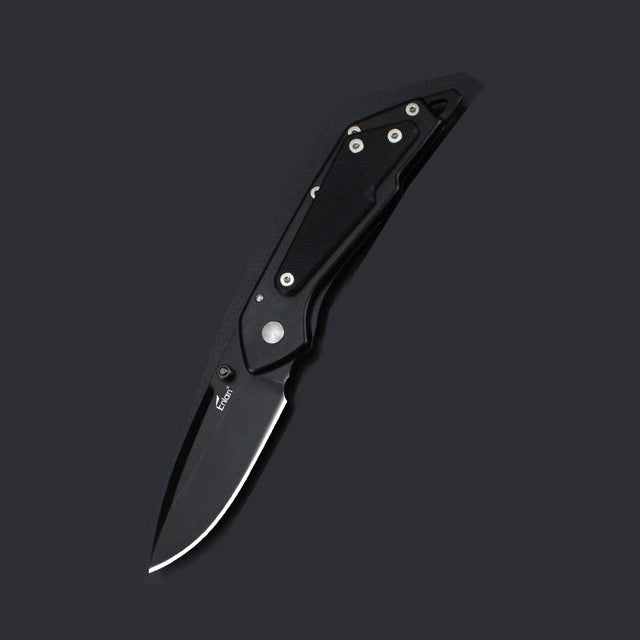 Enlan M017 8cr13mov Blade Folding Knife Kitchen Fruit Peeler Outdoor Portable Cuting Tool Mini Stainless Steel  Knife Pocket Utility Knife Portable Collection EDC Tool