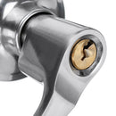Stainless Steel Three-Bar Hand Door Lock Indoor Bedroom Door Bathroom Core 40-55mm Door Lock