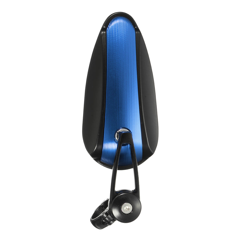 7/8 Inch Handlebar End Mounting Rear View Side Mirrors CNC Aluminum Motorcycle Bike