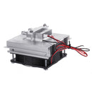 50W DIY Thermoelectric Cooler Cooling System Semiconductor Refrigeration System Kit Heatsink Peltier Cooler for 15L Water